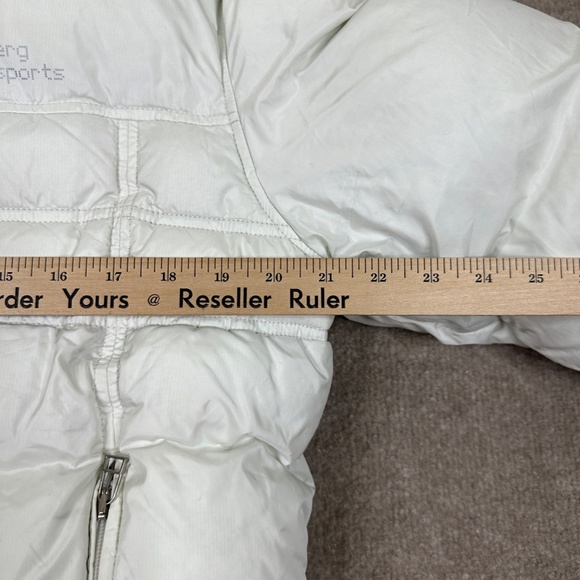 J. Lindeberg Jacket Womens Extra Large White Puffer Down Vintage Y2K - Picture 9 of 13